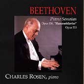 Piano Sonatas Opus 110