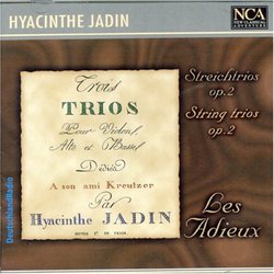 Hyacinthe Jadin-Streichtrios Op.2