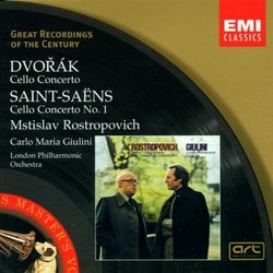 Dvorak: Cello Concerto / Saint-Saëns: Cello Concerto No. 1