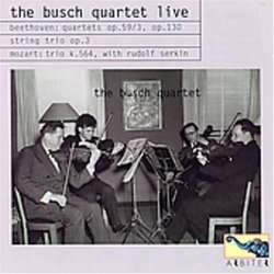 Beethoven: Quartets, Opp. 59/3 & 130; String Trio Op. 3; Mozart: Trio K.564