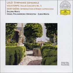 Lalo: Symphonie Espagnole; Vieuxtemps: Violin Concerto No. 5; Saint-Saëns: Introduction & Rondo Capriccioso [Germany]