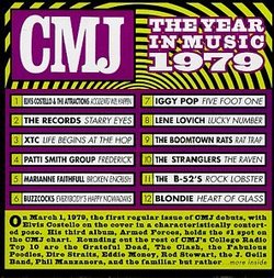 Cmj Year in Alternative Music 1979