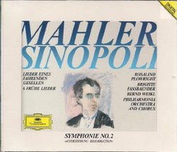 Gustav Mahler: Symphony No. 2 "Resurrection" / Six Early Songs / Songs of a Wayfarer