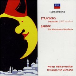 Stravinsky: Petrushka; Bartok: Miraculous Mandarin [Australia]