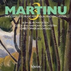 Martinu: The Complete Music for Violin & Orchestra, Vol. 3