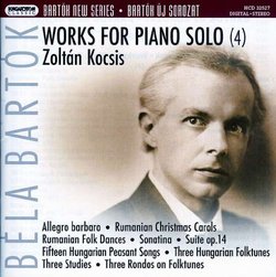 Béla Bartók: Works for Piano Solo, Vol. 4