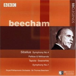Sibelius: Symphonies Nos. 4 & 7 / Beecham, Royal Philharmonic
