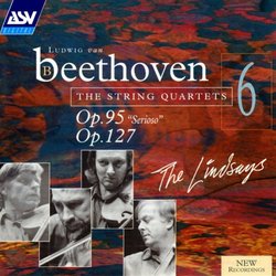 Beethoven: String Quartets, Vol. 6