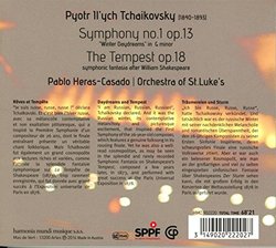 Tchaikovsky: Symphony No.1, The Tempest Op.18