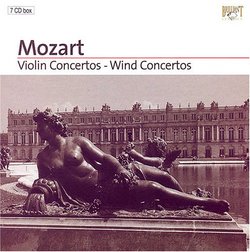 Mozart: Violin Concertos & Wind Concertos (Box Set)