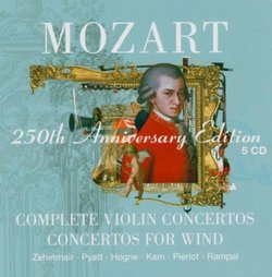Mozart: Vln Ctos / Wind Ctos
