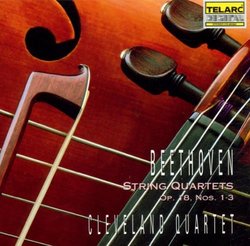 Beethoven: String Quartets, Op. 18/1-3