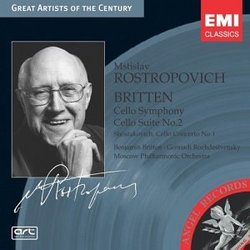 Britten: Cello Symphony; Cello Suite; Shostokovich: Cello Concerto No. 1