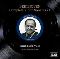 Complete Violin Sonatas Vol. 1