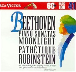 RCA Victor Basic 100, Vol. 41- Beethoven: Piano Sonatas- Mooonlight / Pathétique / Appassionata / Les Adieux