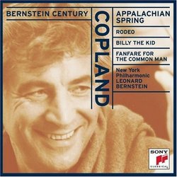 Bernstein Century - Copland: Appalachian Spring, Rodeo, etc / Bernstein, New York PO