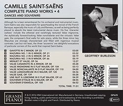 Camille Saint-Saens: Complete Piano Works, Vol. 4