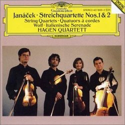 Janacek: String Quartets 1 & 2; Wolf: Italian Serenade