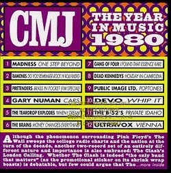 Cmj Year in Alternative Music 1980