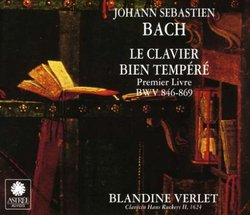 Bach: Le Clavier Bien Tempéré, Premier Livre