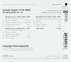 Haydn: String Quartets, Vol. 10
