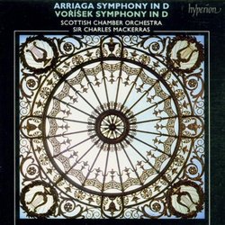 Arriaga: Symphony in D; Vorisek: Symphony in D