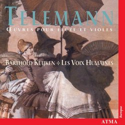 Telemann: Oeuvres pour Flûte et Violes