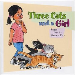 Three Cats and a Girl