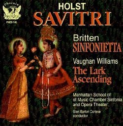 Holst: Savitri; Vaughan Williams; Britten /Cortese, Manhattan School of Music