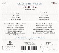 Claudio Monteverdi: L'Orfeo