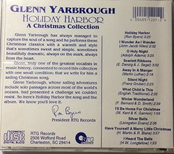 Holiday Harbor: A Christmas Collection CD by Glenn Yarbrough