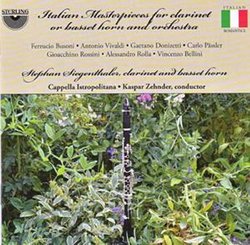 Italian Masterpieces for Clarinet Or Basset Horn