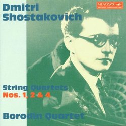 Shostakovich: String Quartets Nos. 1, 2 & 4