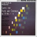 Boismortier: Suites for Flute and Continuo Op 35 Nos 1-6 /Bohm * Hubscher * Weigel