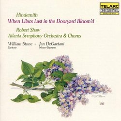 Paul Hindemith: When Lilacs Last in the Dooryard Bloom'd (A Requiem for Those We Love)