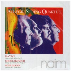 Haydn, Shostakovich, Schumann: String Quartets