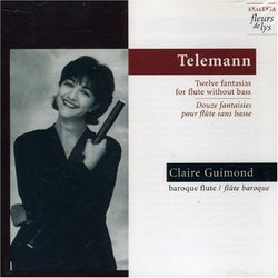 Telemann: Twelve fantasias for flute without bass