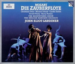 Mozart - Die Zauberflöte / Oelze, Schade, Sieden, Finley, Peeters, English Baroque Soloists, Gardiner