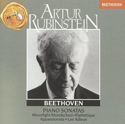 Artur Rubinstein - Beethoven: Piano Sonatas - Moonlight, etc