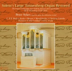 Salem's Large Tannenberg Organ Restored