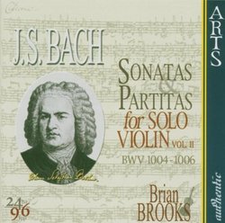 J.S. Bach: Sonatas & Partitas for Solo Violin, Vol. 2