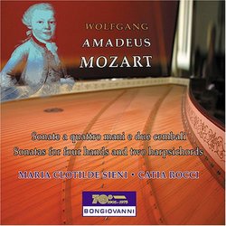 Mozart: Sonatas for four hands and two harpsichords