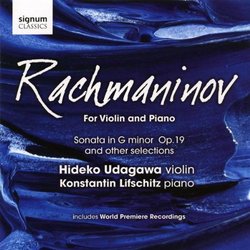 Rachmaninov: For Violin and Piano