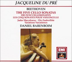 Jacqueline du Pré - Beethoven: The Five Cello Sonatas, Judas Maccabaeus & Die Zauberflöte Variations
