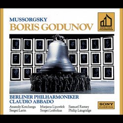 Mussorgsky - Boris Godunov / Kotscherga, Ramey, Lipovsek, Larin, Leiferkus, Langridge, Abbado