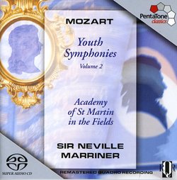 Mozart: Youth Symphonies, Vol. 2 [Hybrid SACD]