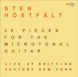 29 Pieces for the Microtonal Guitar Live at Knitti