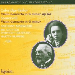 Samuel Coleridge-Taylor, Sir Arthur Somervell: Violin Concertos