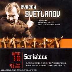 Svetlanov: Integrale Symphonies/Scriabine