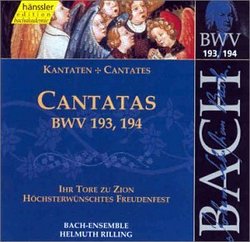 Bach: Cantatas, BWV 193, 194